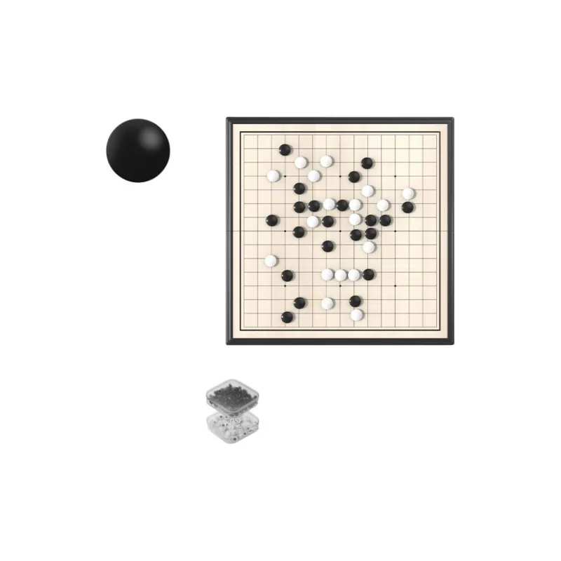 A Little Tide To Play Five in A Row With Magnetic Foldable Portable Set Chessboard 29cm Board Games-0