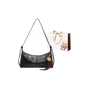 ERANGBEAR PU Shoulder Bag Crossbody Bag Women's Black/White/Coffee/Brown