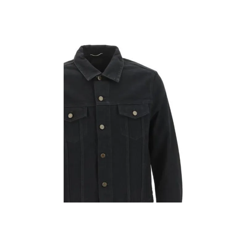 SAINT LAURENT FW22 Jacket Men's Black-6