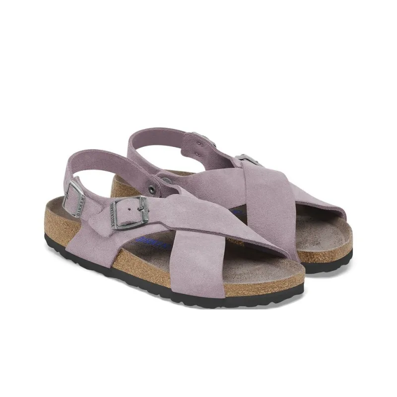 Birkenstock Tulum Soft Footbed Beach Sandals Women's Light Purple Narrow Fit-2