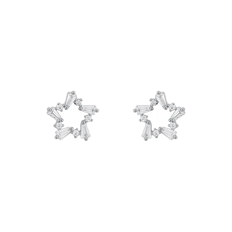 GIFT&CO S925 Silver Stud Earrings Women's-0