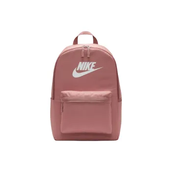 Nike Heritage Polyester Backpack Unisex Canyon Pink & Summit White