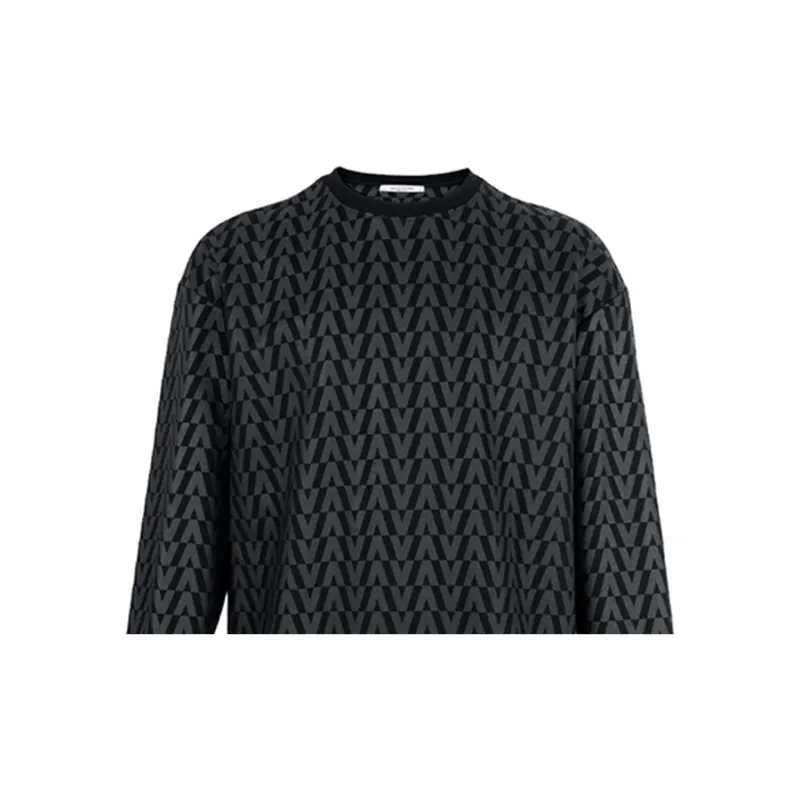 Valentino FW21 Sweatshirt Men's Black-4