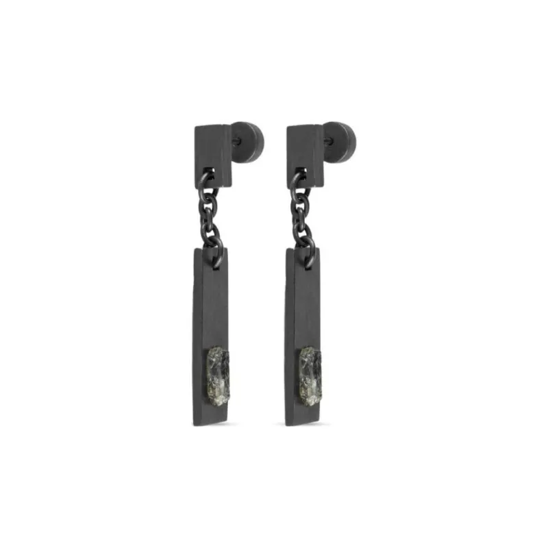 Parts Of Four Plate Dangle Earring-1