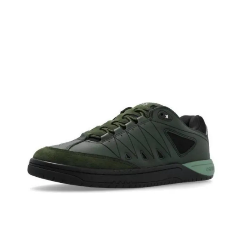 KENZO Mesh-panelled Leather Sneakers-2