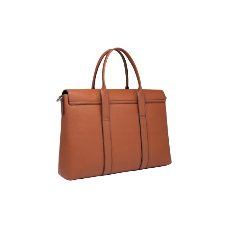 MICHAEL KORS Cooper Pebbled Leather Briefcase-2
