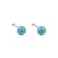 6mm Blue 1 Pair Eh-2209.ebII