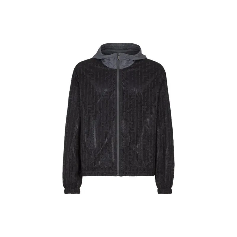 FENDI SS22 Jackets Coats Men's Gray-1