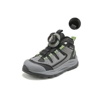 ABC KIDS Slip Resistant Anti Kick Kids' Running Shoes Black/Gray Green Kids'