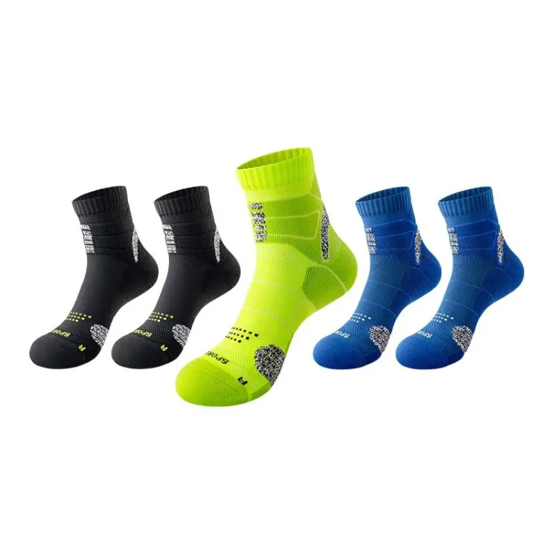 ROBINHOOD Basketball Socks Men's 5 Pack-2