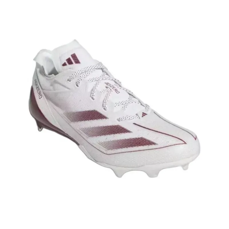 Adidas Adizero Electric Anti Slip Wear Resistant Soccer Shoes Men's White Red-2