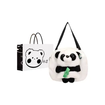 NX DOUGHNUT Oxford Body Shoulder Bag Women's White Black