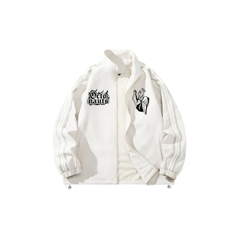 Small Columns Under The Sea Jackets Coats Unisex-5