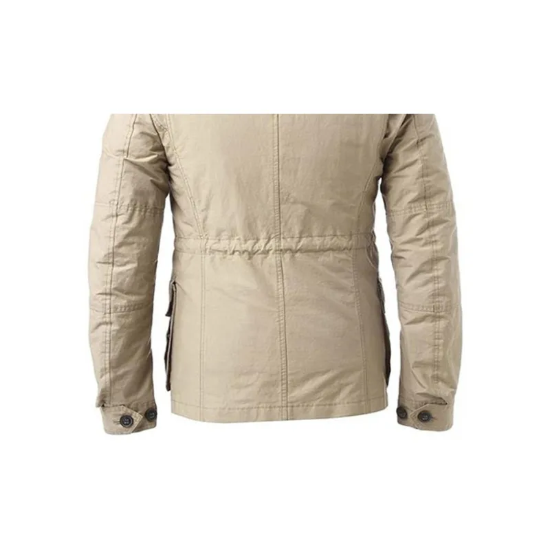Burberry Jackets Coats Men's Khaki-5