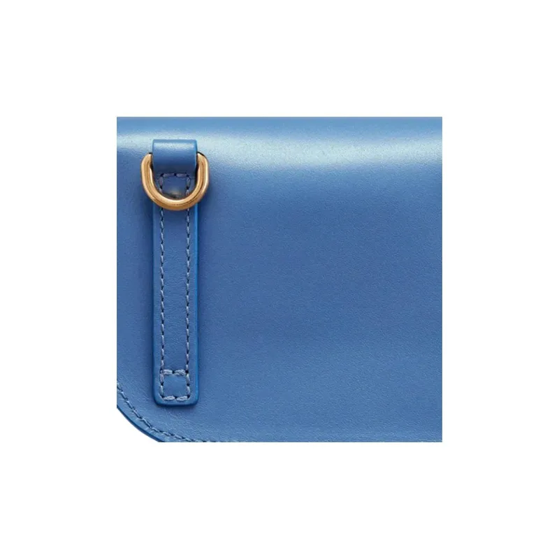 DIOR Bobby Smooth Cow Leather Handbag, Shoulder Bag, Crossbody Bag Mini Women's Cornflower Blue & Klein Blue-4