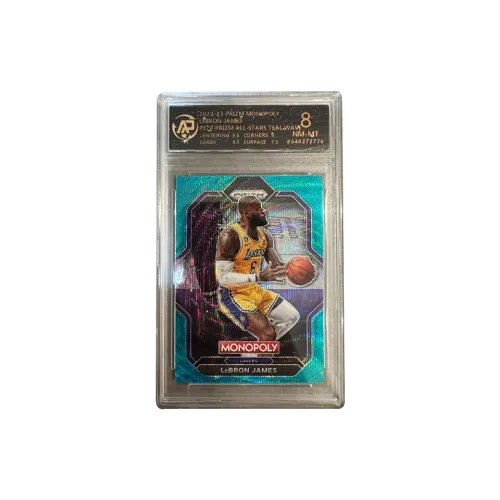 PANINI Lakers Legend LeBron James The King Prizm Blue Ripple High End RPA High Score Star Card Rare Graded Cards 1 Pc