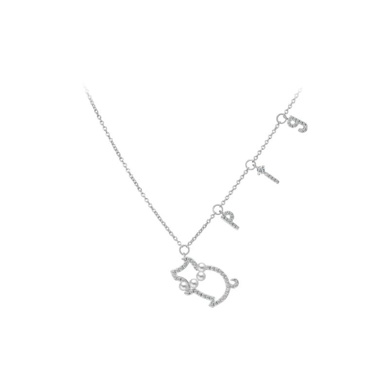 BABYBEI 925 Sterling Silver Necklaces Women's-0