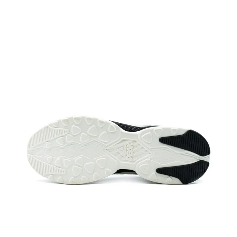 PEAK Shock Absorbers Rebound Low Top Casual Shoes Men's Ecru Black-5