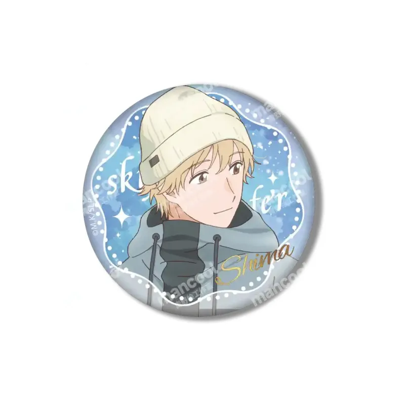 MANCOOL Merch Skip And Loafer Animation Standee Rock Kura Mitsumi Shigeru Kei Badges-0