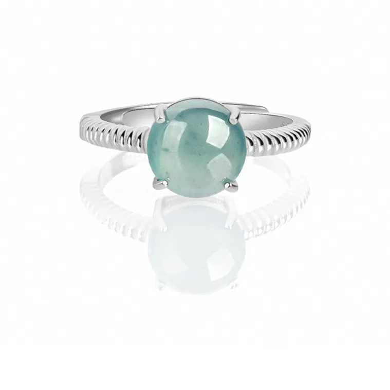 Jade Is Boundless Ice Glutinous Jadeite Rings Women's-1