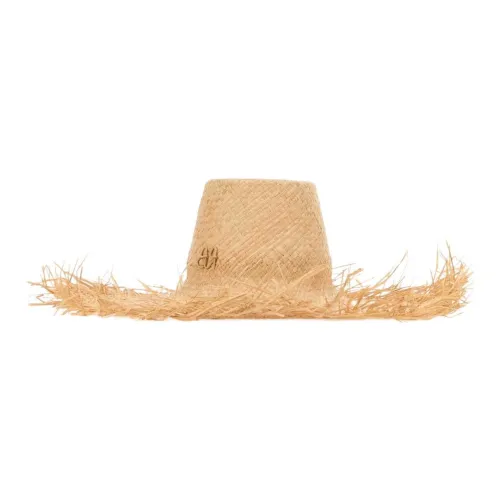 RUSLAN BAGINSKIY Straw Hats & Caps Women's Natural