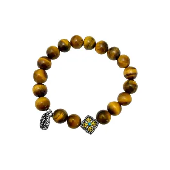 Love Tiger's Eye Stone Bracelets Men's