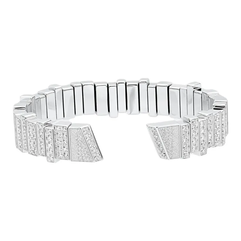 DIOR Diamond Bracelets Women's Silver-1