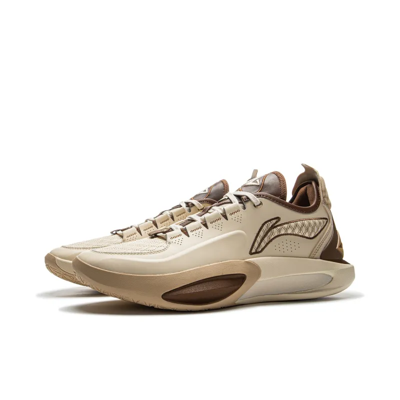 LiNing JB3 Anti Roll over Coverage Low Top Basketball Shoes Men's Grit Ash-2