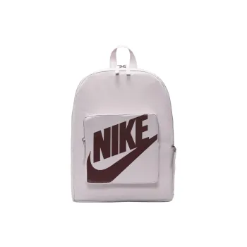 Nike Polyester Backpack Kids' Platinum Purple & Black Horse