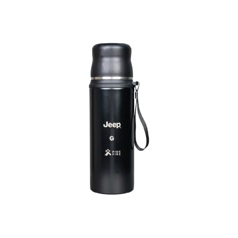 Jeep Outdoor Water Equipment Food Grade Stainless Steel 600ml/800ml-3