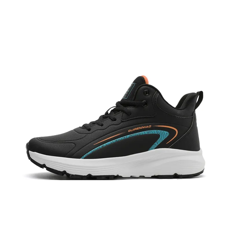 K-bird Cushioning Wear-Resistant High-Top Casual Shoes Men's-12