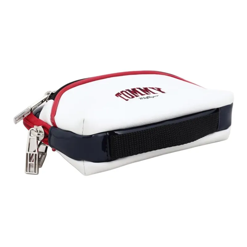 Tommy Hilfiger Synthetic Leather Clutch Unisex White-3