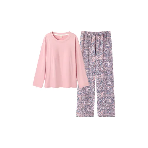 Follow The United States Pajama Set Women's Pink