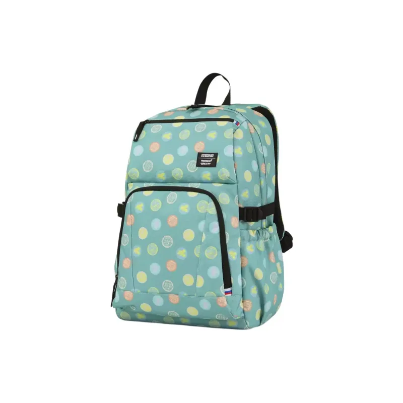AMERICAN TOURISTER Disney Collaboration Fabric Backpack Unisex Green Print-1