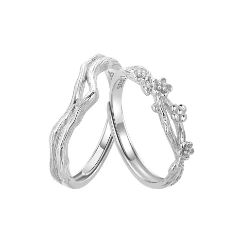 SOFTDORA S999 Fine Silver Rings Unisex