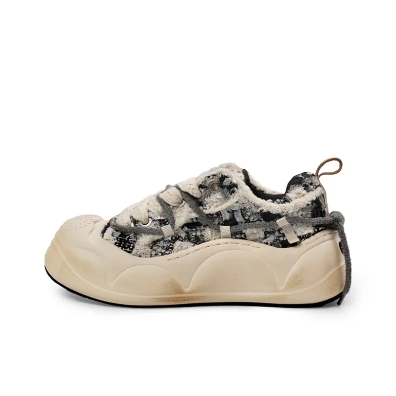 JUZI Wear-Resistant Low-Top Canvas Shoes Women's-10