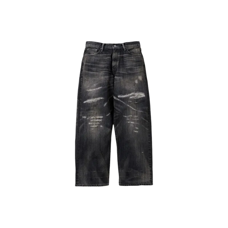 NEIGHBORHOOD Wide leg Jeans-3