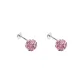 6mm Pink 1 Pair Eh-2209.ebCC