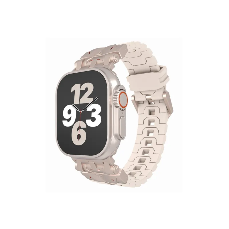 MSSM Watch Band Apple Compatibility Silicone Material-5