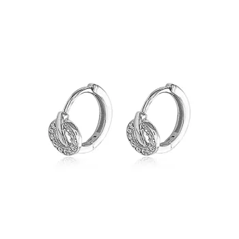 MOREL Alloy/Zircon Earrings Women's