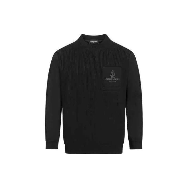 Hush Puppies Sweater Men's Pitch Black-4