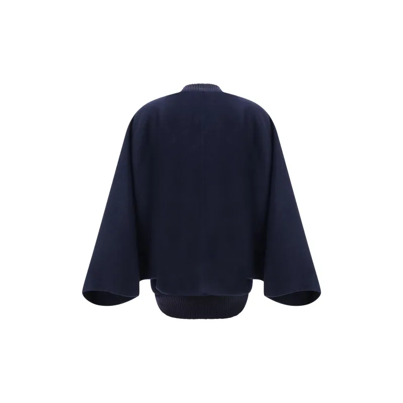 MaxMara Button Detailed Long Sleeved Jacket-1