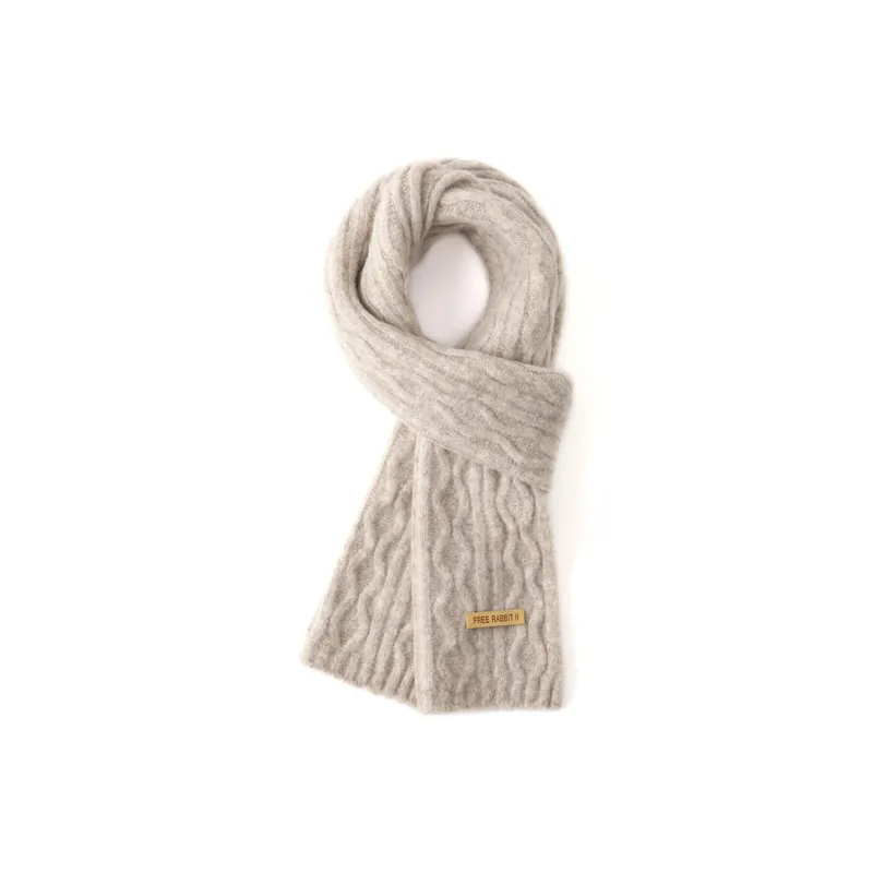 FREE RABBITⅡ Knit Scarves Unisex-2