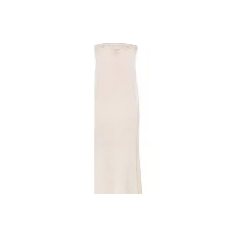 SAINT LAURENT FW22 Sleeveless Dress Women's White-7