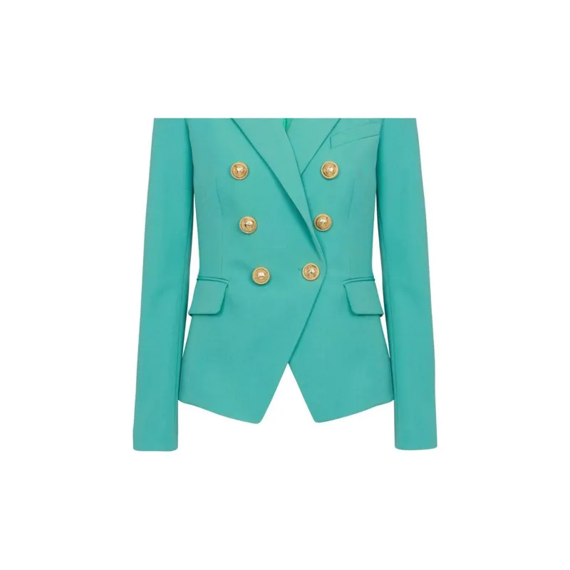 BALMAIN SS23 Jackets & Coats Women's Emerald-5