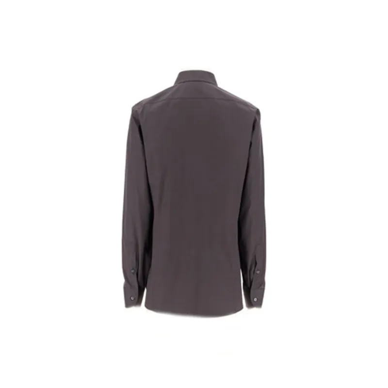 GUCCI SS22 Shirt Men's Dark Coffee-1