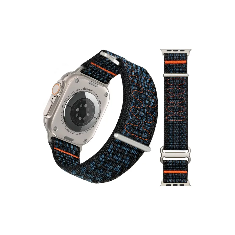 MSSM Watch Band Apple Compatibility Nylon Material-3
