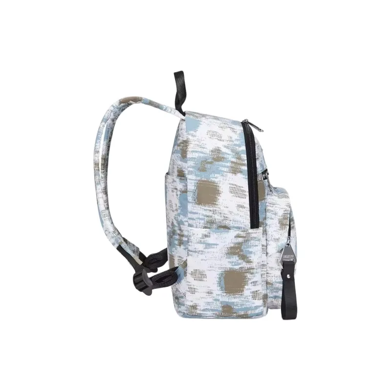 AMERICAN TOURISTER Fabric Backpack Women's White Polka Dot-2