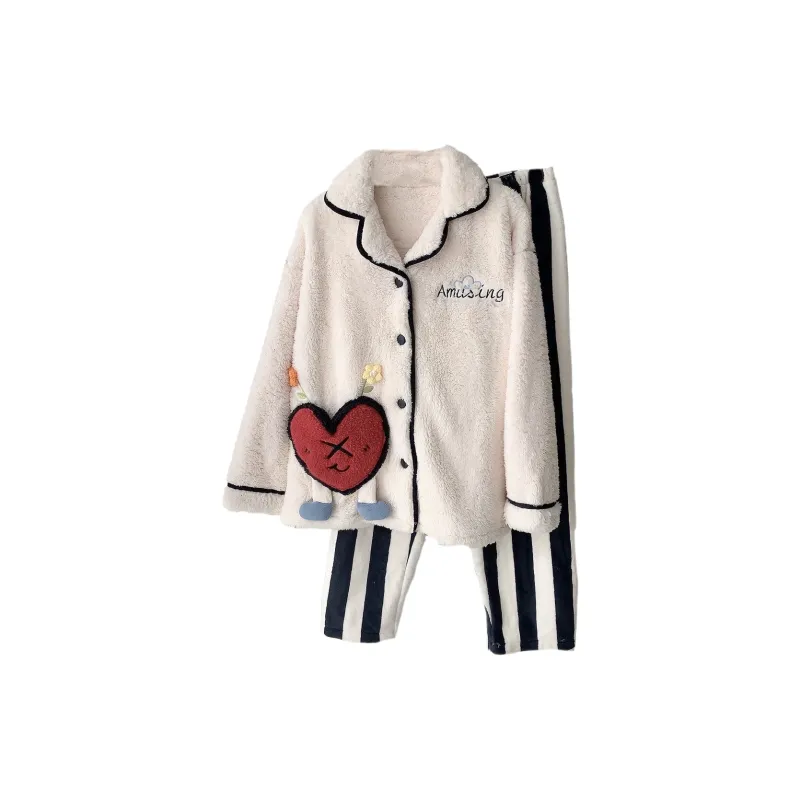 Ta Yan Pajama Set Women's White-6