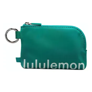 Lululemon Recycled Polyester Card Holder Regular Unisex Mint Green
